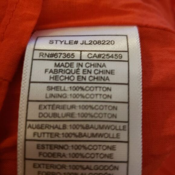 Betsey Johnson Red Eyelet Dress Sz 10 - Picture 10 of 11